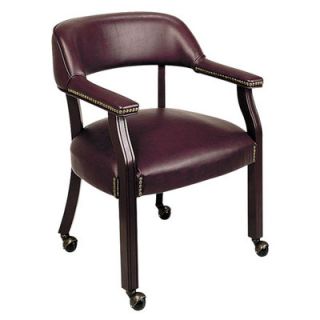 Lorell Captain Chair with Caster LLR60600 Casters/Glides Included