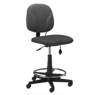 Mayline Height Adjustable Task Drafting Chair with Swivel 4005AG Finish Gray