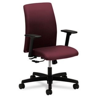 HON Ignition Series Low Back Task Chair HONITL1AHUNT69T Upholstery Wine