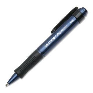 NSN4244854 Ballpoint Pen, Refillable, Medium Point, 12/Box, Blue 
