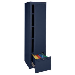 Sandusky System Series 17 Storage Cabinet HADF171864 Finish Navy Blue