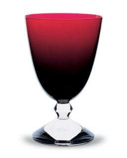 Vega Water Glass, Ruby   Baccarat