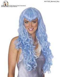 Mermaid Wig Blue Accessory 