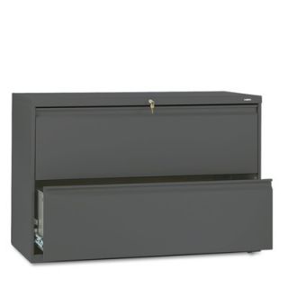 HON 800 Series 2 Drawer  File HON892LL Finish Charcoal