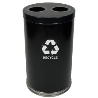Witt 18 W Recycling Unit with Two Openings 18RTXX 2H Color Black