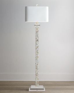 Mother of Pearl Floor Lamp