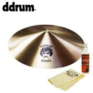 ddrum JF 915CA KIT 1 Carmine Appice Shade 15 Inch Cymbal with GoDpsMusic Cymbal Cloth Musical Instruments