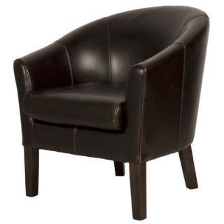 Orient Express Furniture Essentials Barrel Chair 6458.BRN 001
