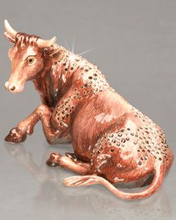 Ox Figurine   Jay Strongwater