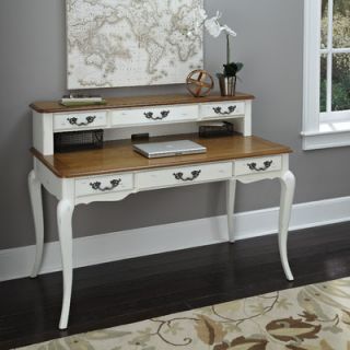 Home Styles French Countryside Computer Desk with Hutch 5518 152 / 5519 152 F