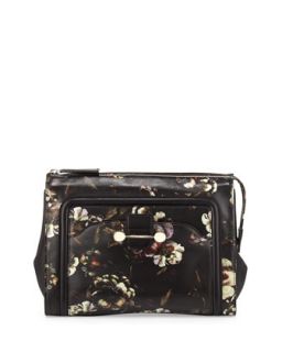 Daphne Floral Print Clutch Bag, Multi   Jason Wu
