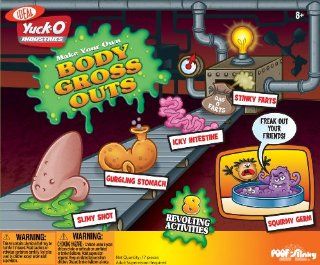 POOF Slinky 30012 Ideal Yuck O Industries Make Your Own Body Gross Outs Kit, 8 Revolting Activities Toys & Games