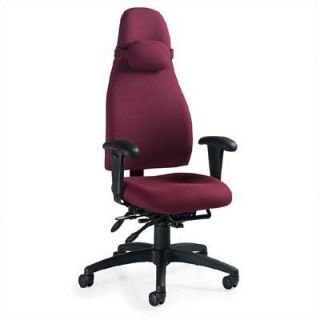 Global Total Office OBUSForme High Back Pneumatic Office Chair 4430 Fabric A