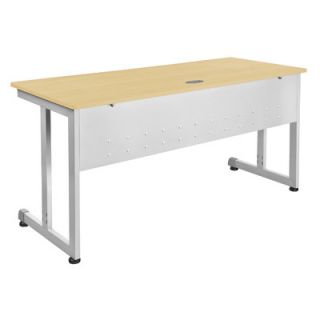 OFM Modular Desk/Worktable 55218 Finish Maple and Silver