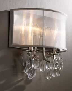 Shaded Chandelier Sconce