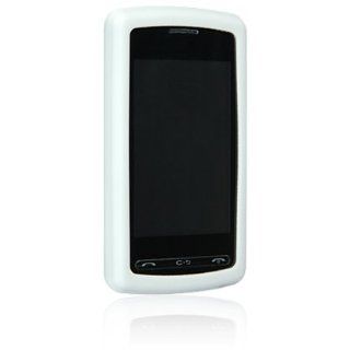 White Silicone Protector Cover Case For LG Vu CU920 Cell Phones & Accessories