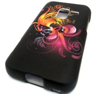 Samsung Galaxy Attain 4G R920 Fire Butterfly Design HARD Case Cover Skin METRO PCS Cell Phones & Accessories