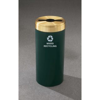 Glaro, Inc. RecyclePro Recycling Receptacle M 42 HG BE MIXEDRECYCLING Size 3