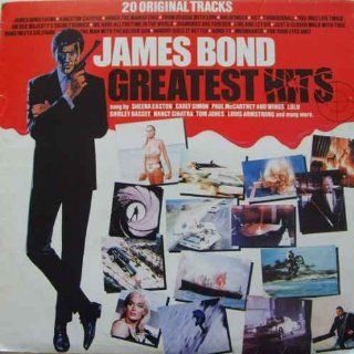 James Bond Greatest Hits 20 Original Tracks Vinyl LP Music
