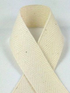 Schiff Ribbons 922 1 100 Yard Cotton Twill Tape Ribbon, 1 Inch, Natural