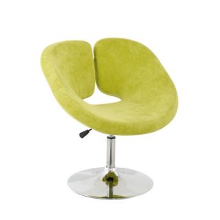 International Design Pluto Adjustable Leisure Fabric Side Chair B22 Color Green