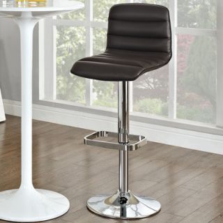 Modway Ripple 21.5 Adjustable Bar Stool EEI 1032 Seat Finish Brown