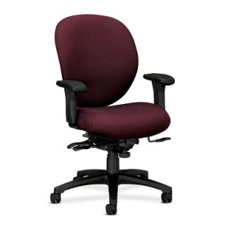 HON Unanimous High Performance Mid Back Task Chair 7628 Fabric Iron
