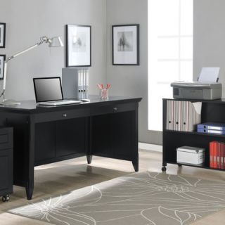 Altra Amelia Desk with Mobile Storage Cube and File 9370096 / 9370196 Finish