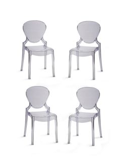 Azure Dining Chairs (Set of 4) by Pangea Home