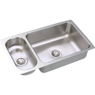 Elkay Double Basin Undermount Stainless Steel Kitchen Sink