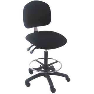 Bench Pro Mid Back Tall Industrial Office Chair with Adjustable Seat Angle TN