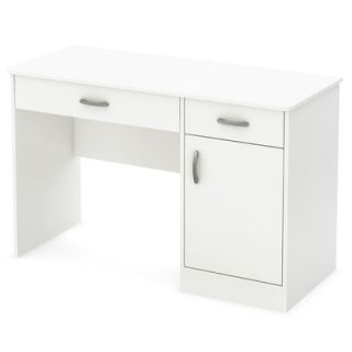 South Shore Axess Small Writing Desk TH3148 Finish Pure White