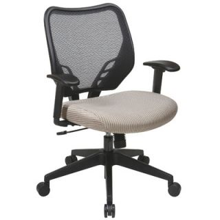 Office Star Space Seating VeraFlex Seat and Dark AirGrid Managerial Chair 81 