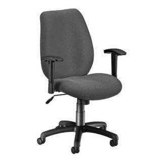 OFM Ergonomic Mid Back Office Chair with Arms 611 Finish Graphite