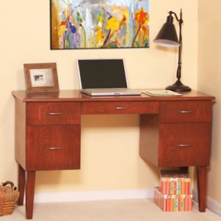 Gothic Furniture Flat Shaker Writing Desk KG5205 B Finish Antique Cherry
