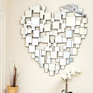 Abbyson Living Heart shaped Wall Mirror