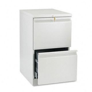 HON Mobile 2 Drawer Efficiencies Pedestal File HON33820RL Finish Light Gray