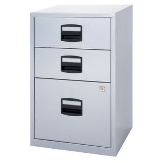Bisley Bisley 3 Drawer Home Filing Cabinet FILE3 Finish Light Gray