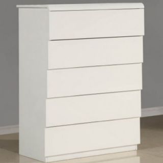 Whiteline Imports Nelly Chest of Drawers CD1096 WNG / CD1096 WHT Finish High