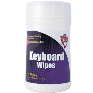 Dust Off Keyboard Wipes   80 wipes      Electronics