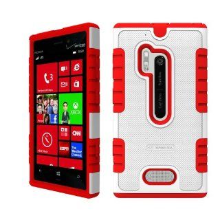 Nokia Lumia N928 Duo Shield White/Red Cell Phones & Accessories