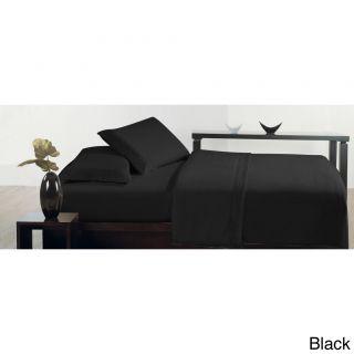 N/a Ultra Soft Lace Assorted Colors Sheet Set Black Size Queen