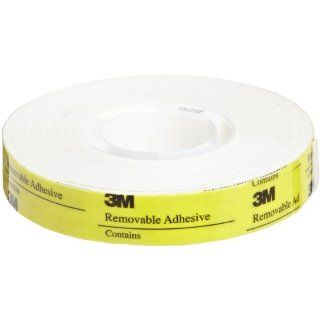 Scotch ATG Repositionable Double Coated Tissue Tape 928 Translucent White, 0.50 in x 18 yd 2.0 mil (Pack of 12)