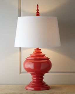 Red Burma Lamp