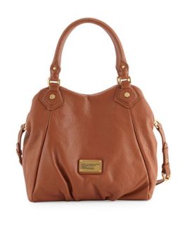 Classic Q Fran Satchel Bag, Smoked Almond   MARC by Marc Jacobs