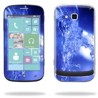 MightySkins Protective Skin Decal Cover for Samsung ATIV Odyssey SCH I930 Cell Phone Verizon Sticker Skins Water Explosion Cell Phones & Accessories