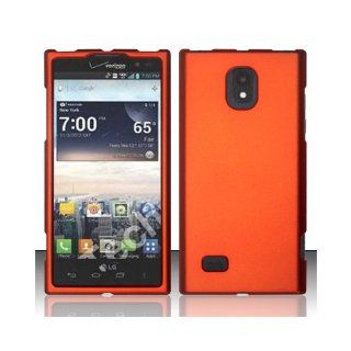Orange Hard Cover Case for LG Spectrum 2 VS930 Optimus LTE II 2 VS930 Cell Phones & Accessories