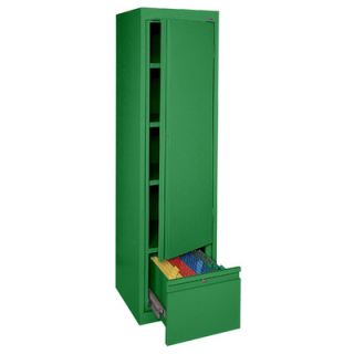 Sandusky System Series 17 Storage Cabinet HADF171864 Finish Green