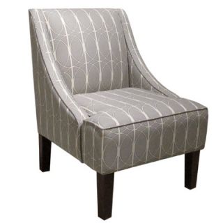 Skyline Furniture Swoop Fabric Arm Chair 72 1MNTLNN