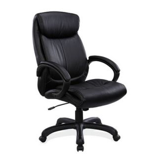 OfficeSource High Back Executive Chair with Arms 10311BLK